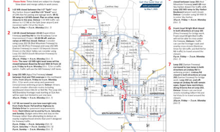 Two I-10 closures, other restrictions this weekend, Oct.4-7