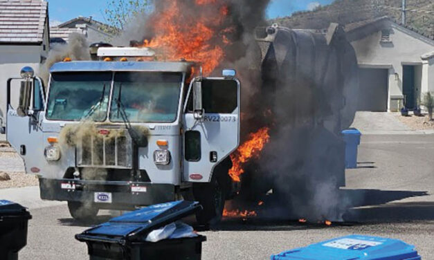 Help avoid fueling garbage truck fires