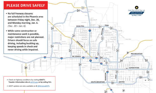Holiday traffic advisory – no full weekend freeway closures on the horizon