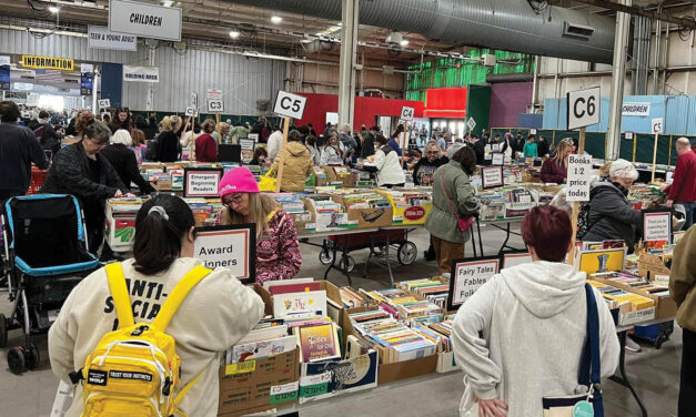 Annual book sale returns