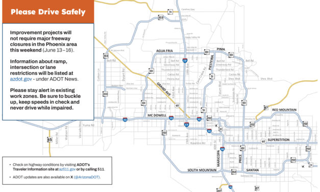 No major weekend freeway closures scheduled