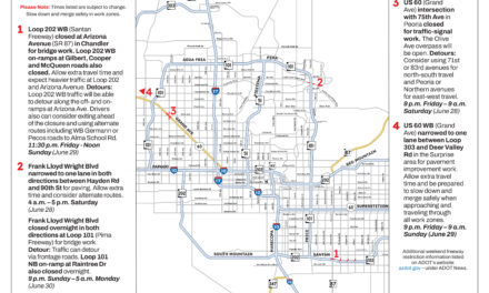 Weekend Freeway Travel Advisory, June 27-30