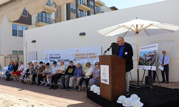 Holocaust center breaks ground