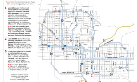 Weekend Travel Advisory, July 18-21
