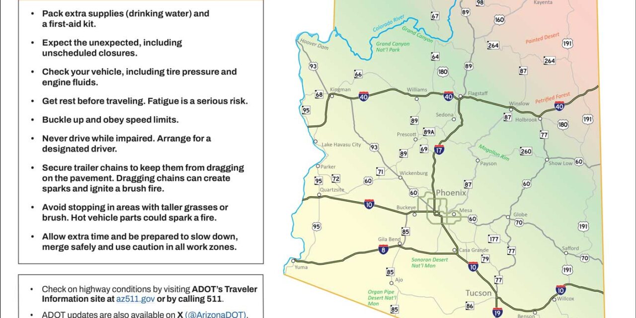 No state highway closures scheduled over Labor Day weekend