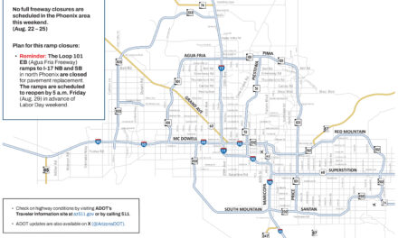 Weekend Freeway Travel Advisory, Aug. 22-25