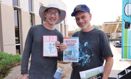 Bookmobile visits VA center