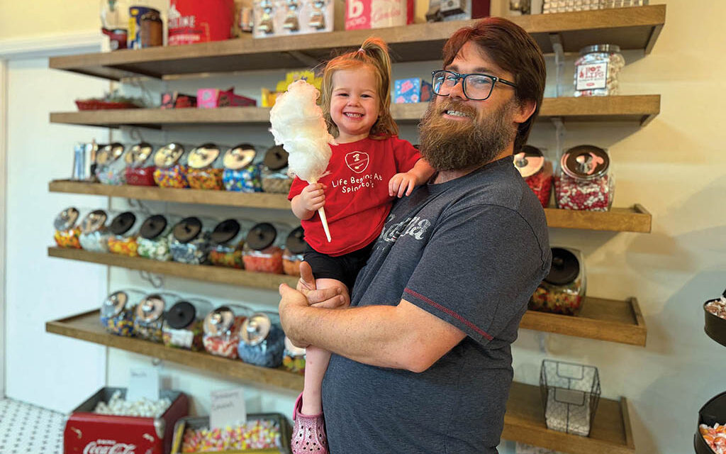 Three generations churn out fresh candy