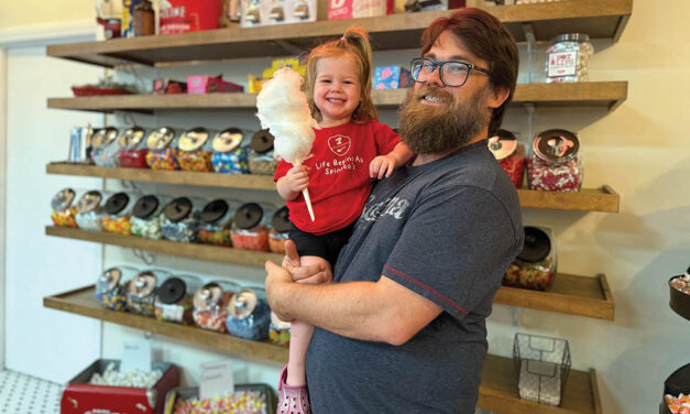 Three generations churn out fresh candy