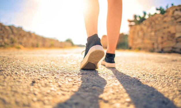 Start walking for health with 2,000 steps