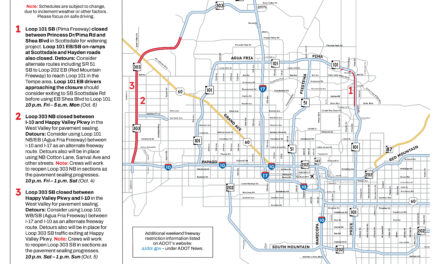 Weekend Freeway Travel Advisory – Oct. 3-6