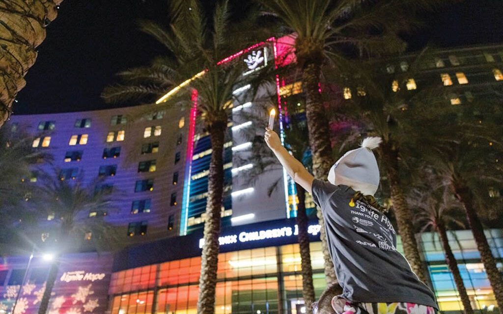 Candlelight walk ignites hope