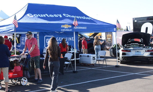 Car dealer raffles engine at Git-Down