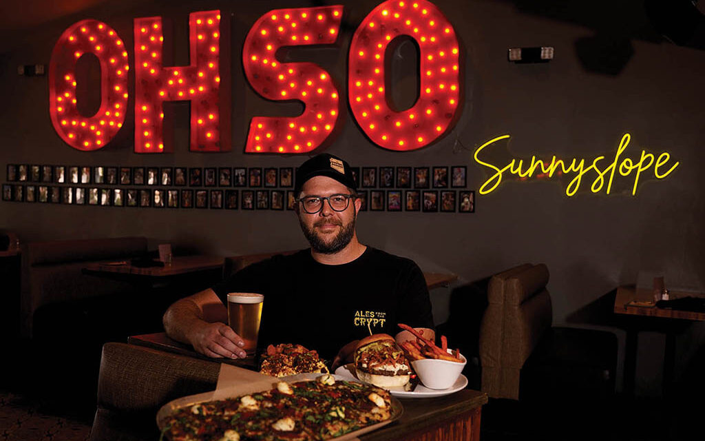 The vibe at O.H.S.O. is vintage Sunnyslope