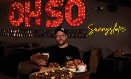 The vibe at O.H.S.O. is vintage Sunnyslope