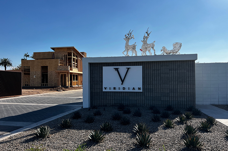 Camelot Homes hosts Viridian hard hat tour