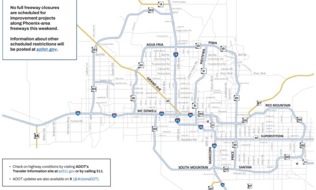 Weekend Freeway Travel Advisory – Dec. 12-15