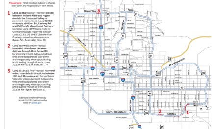 Weekend Freeway Travel Advisory – Jan. 16-19