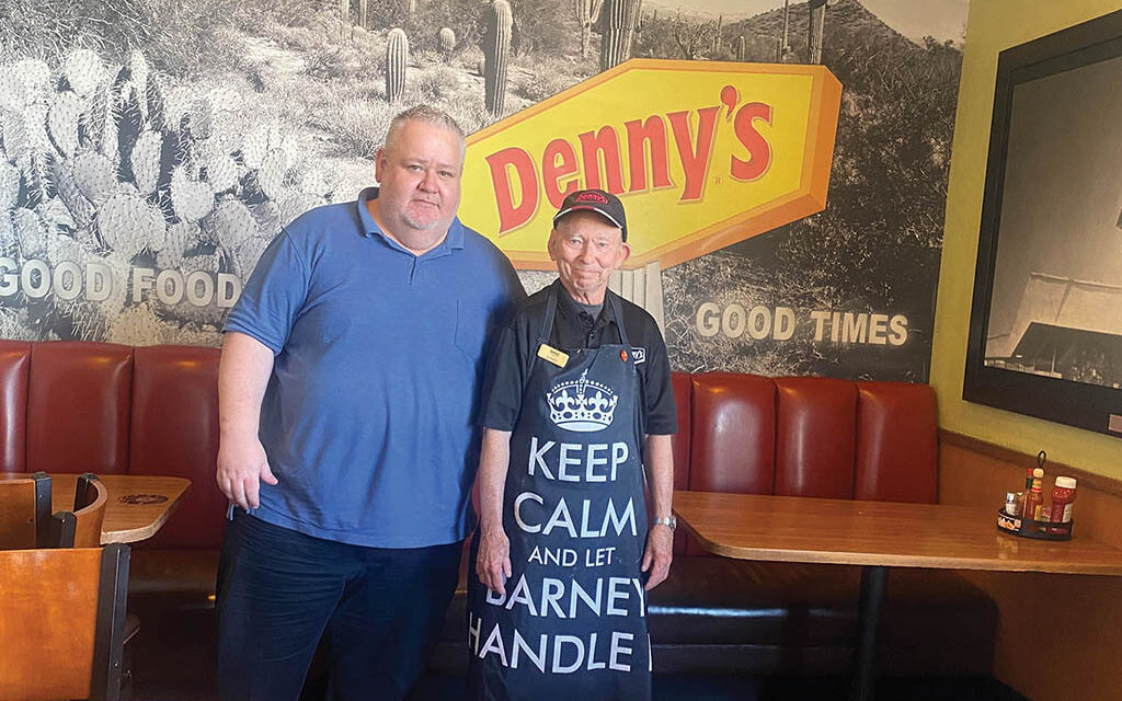 Denny’s celebrates Barney’s Day