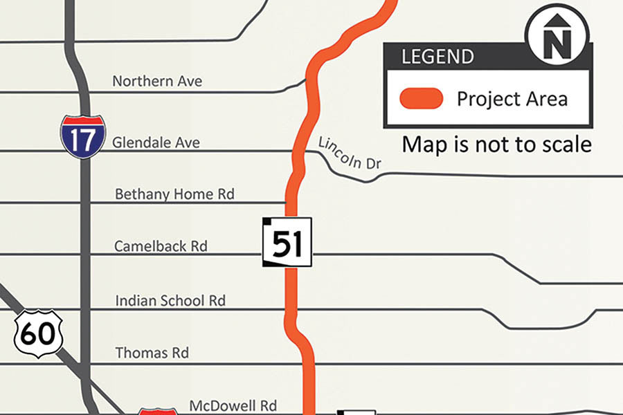 SR 51 pavement project is underway