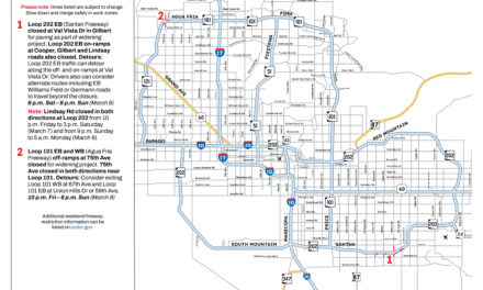 ADOT announces weekend closures, updates SR51 pavement project
