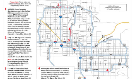 Weekend Freeway Travel Advisory – March 27-30