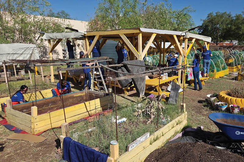 Gardens welcome community volunteers