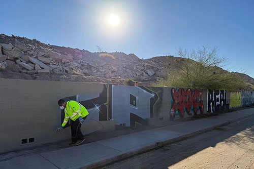 Graffiti impacts neighborhoods