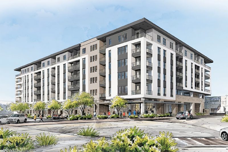Colonnade residential comes into focus