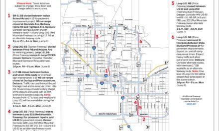 Weekend Freeway Travel Advisory – June 5-8