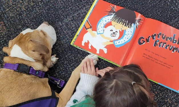 Paws group promotes literacy