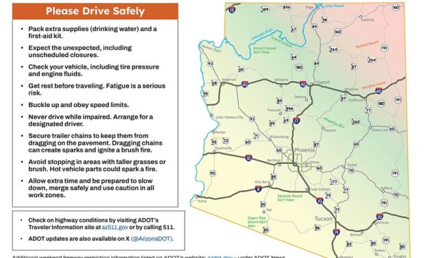 No state highway closures over July 4th weekend