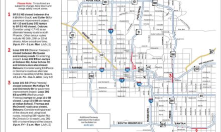 Weekend Freeway Travel Advisory – July 10-13