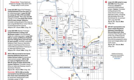 Weekend Freeway Travel Advisory – Aug. 21-24