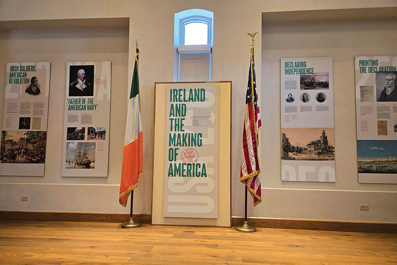 Exhibit highlights Irish in America