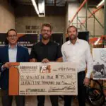Earnhardt makes surprise donation