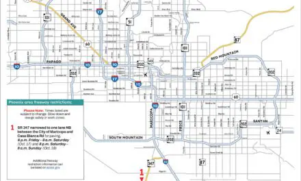 Weekend Freeway Travel Advisory – Oct. 16-19