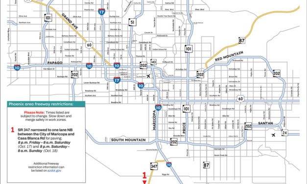 Weekend Freeway Travel Advisory – Oct. 16-19